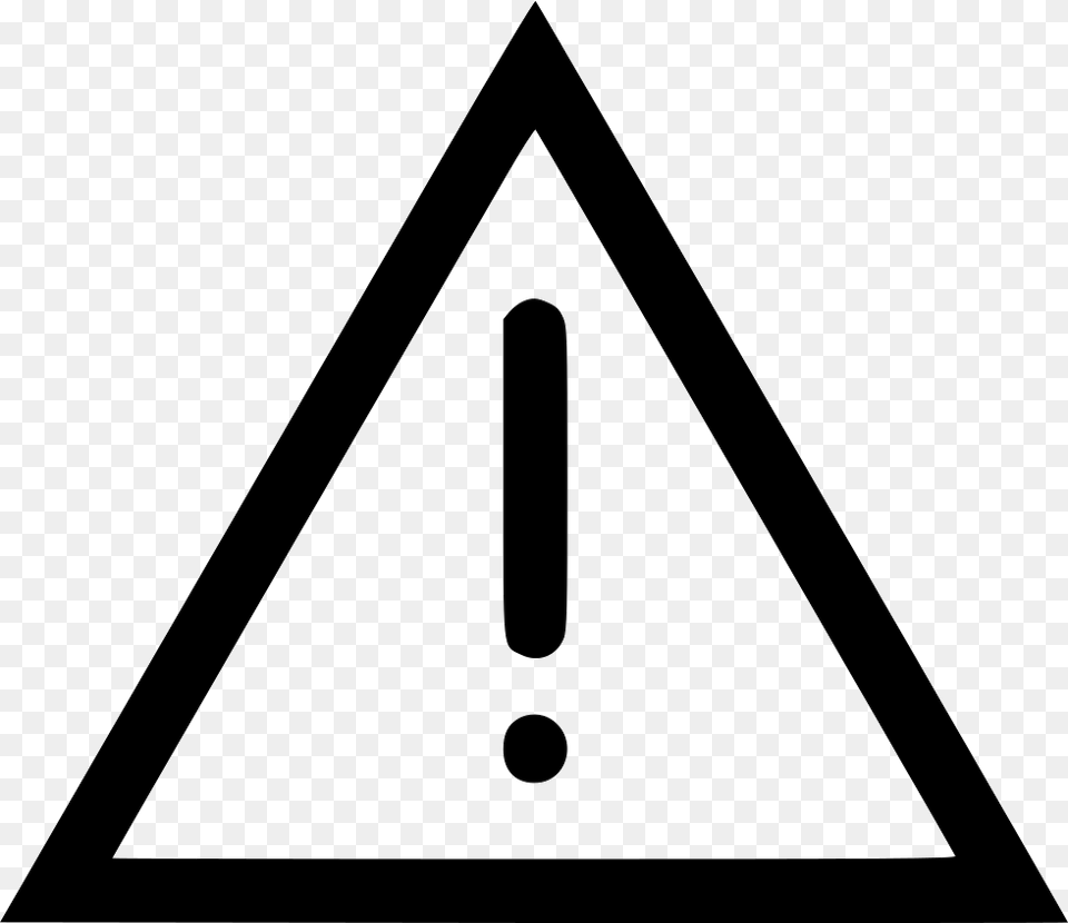 Danger Hazard Clipart Black And White, Triangle, Symbol Free Png Download