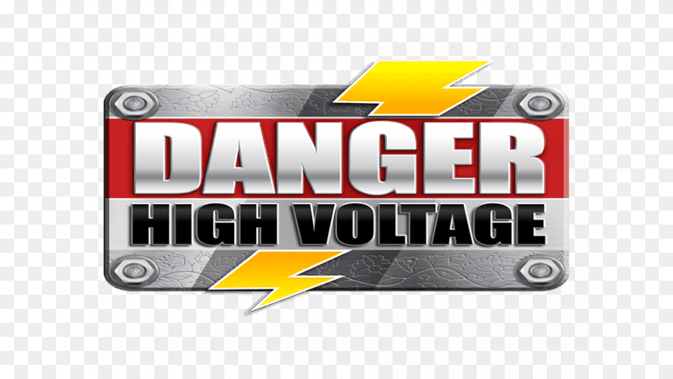 Danger High Voltage Danger High Voltage Slot, Accessories, Buckle, Dynamite, Weapon Free Png Download