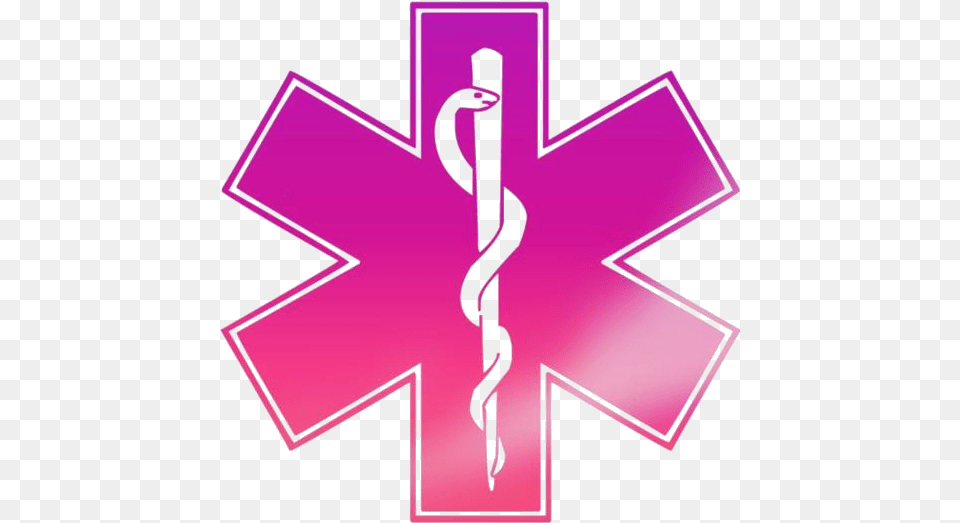 Danger Icon Transparent Star Of Life, Purple, Symbol, Cross Png Image