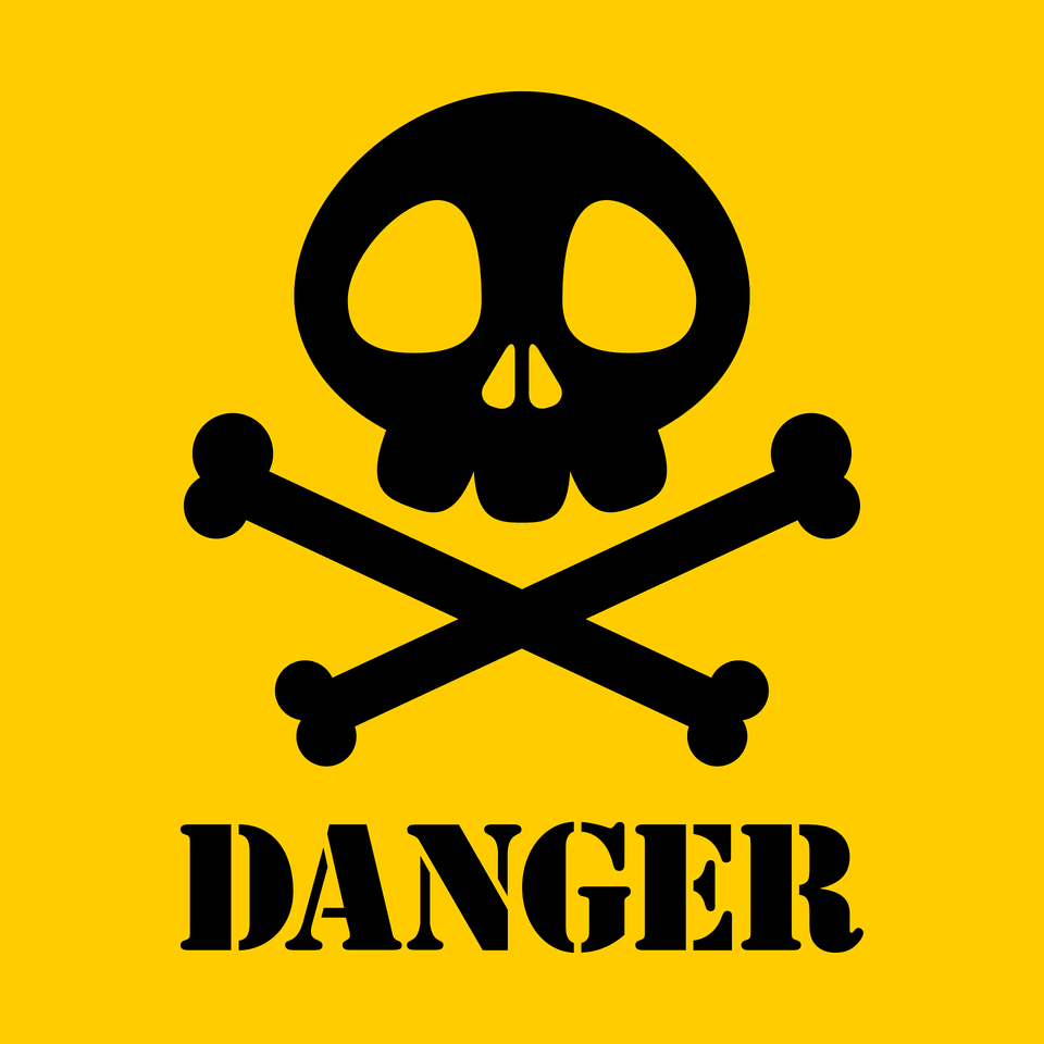 Danger Mark Clipart, Logo, Symbol, Mace Club, Weapon Free Png