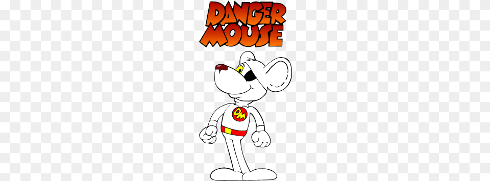 Danger Mouse Vector Danger Mouse Outline, Book, Comics, Publication, Cartoon Free Png Download