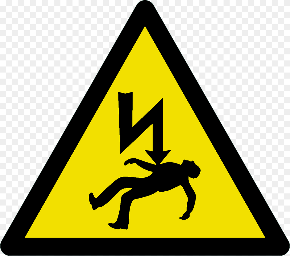 Danger Of Death Sign, Symbol, Person, Road Sign Png