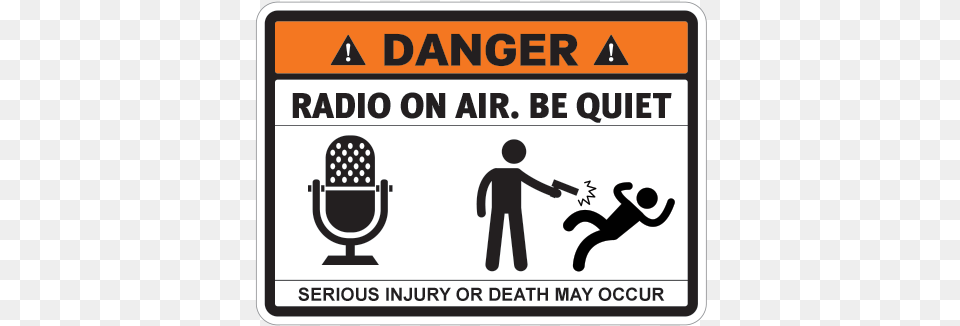 Danger Radio On Air Stay Away From Server Room, Sign, Symbol, Boy, Child Free Png Download