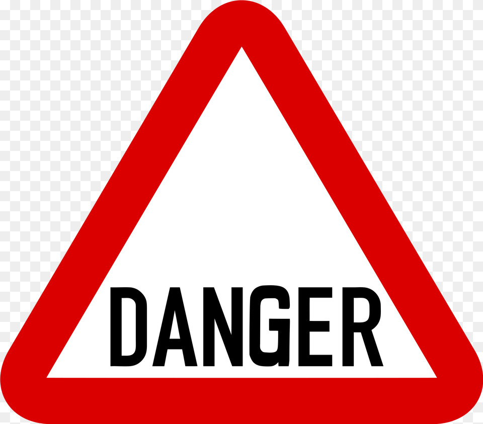 Danger Road Signs, Sign, Symbol, Road Sign Free Png Download