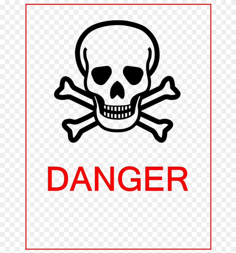 Danger Sign Image Skull And Crossbones, Person, Pirate, Smoke Pipe Png