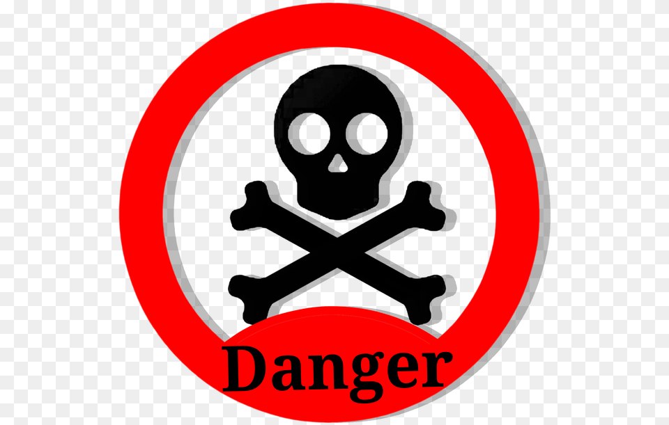 Danger Sign Transparent No Feeling In Girl, Symbol, Logo Free Png Download