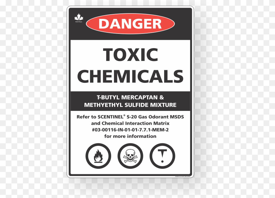 Danger Toxic Chemicals Sign Euclid Chemical, Advertisement, Poster, Electronics, Mobile Phone Png Image