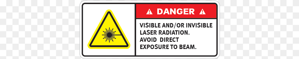 Danger Visible Andor Invisible Laser Radiation Danger Invisible Laser Light, Sign, Symbol, Road Sign Png