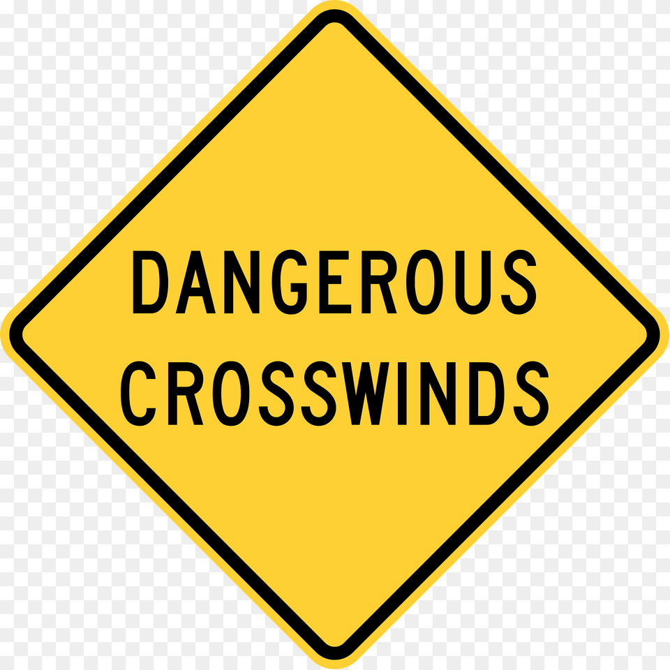 Dangerous Crosswinds New Mexico Clipart, Sign, Symbol, Road Sign Free Png Download