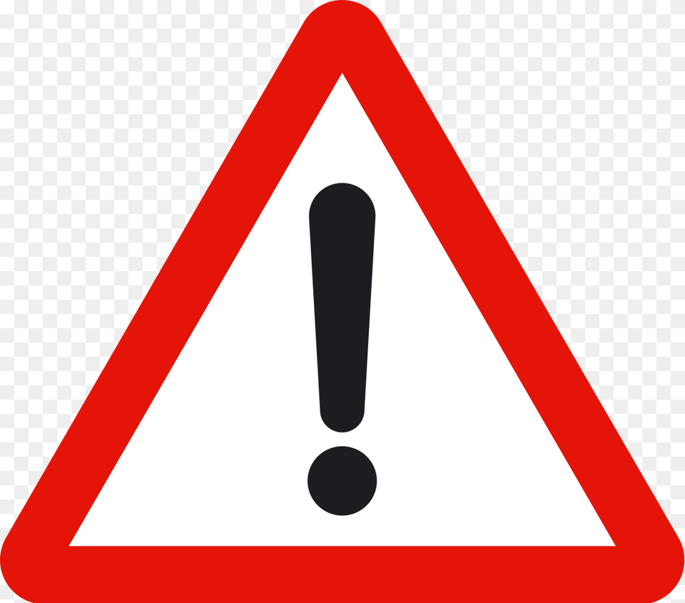 Dangerous Curse To Left Road Sign Achtung Svg, Symbol, Road Sign, Smoke Pipe Png Image