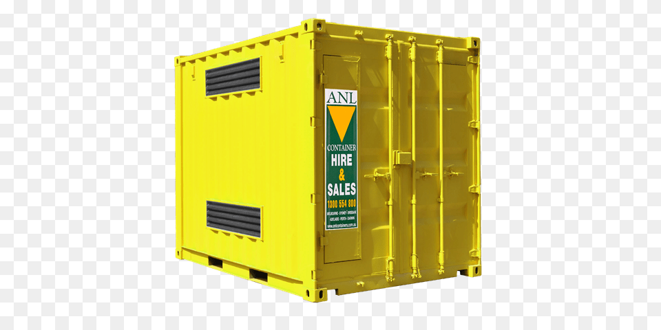Dangerous Goods Containers Anl Container Hire Sales, Shipping Container, Mailbox Free Png Download