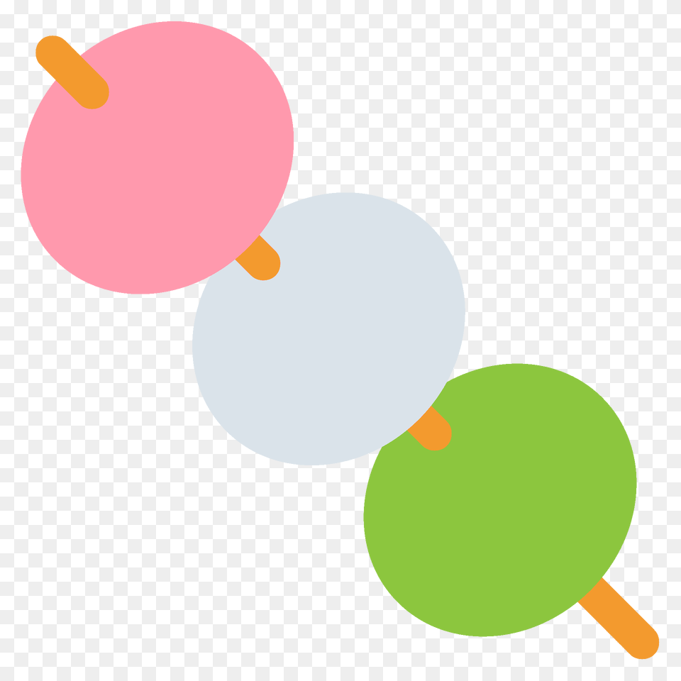 Dango Emoji Clipart, Balloon, Rattle, Toy Free Png