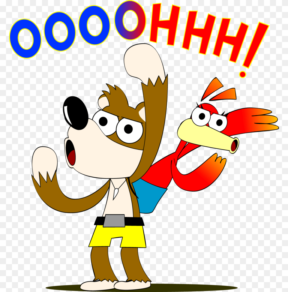 Danhibiki Quotsrc Avatarquot Funny Banjo And Kazooie, Baby, Person, Cartoon, Face Free Png Download