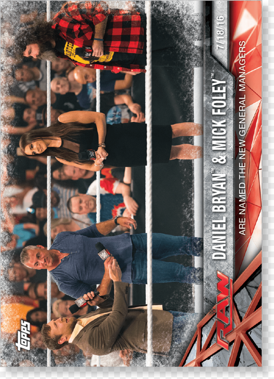 Daniel Bryan Amp Mick Foley 2017 Wwe Road To Wrestlemania, Skirt, Person, People, Clothing Png