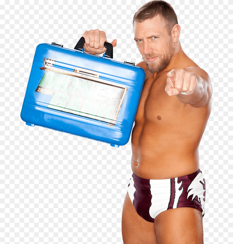 Daniel Bryan With Money In The Bank Wwe Mr Money In The Bank, Hand, Body Part, Person, Finger Free Png Download