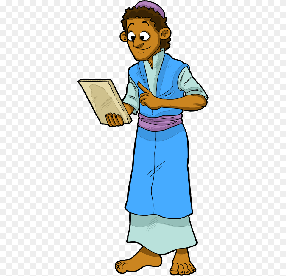 Daniel Cliparts Clip Art, Person, Reading, Clothing, Skirt Free Png Download