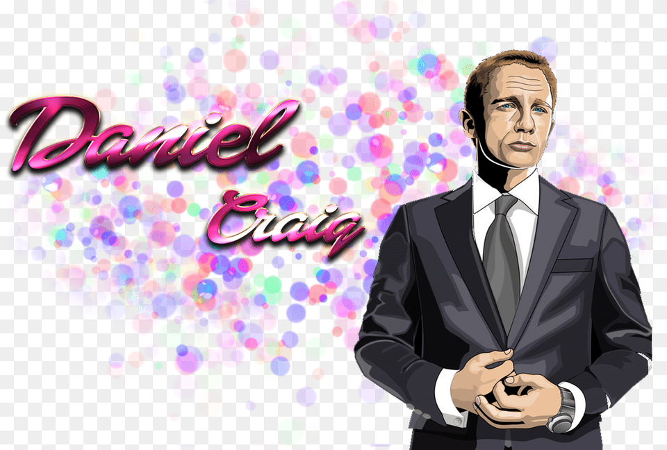 Daniel Craig Background Olive Name, Art, Graphics, Adult, Purple Png