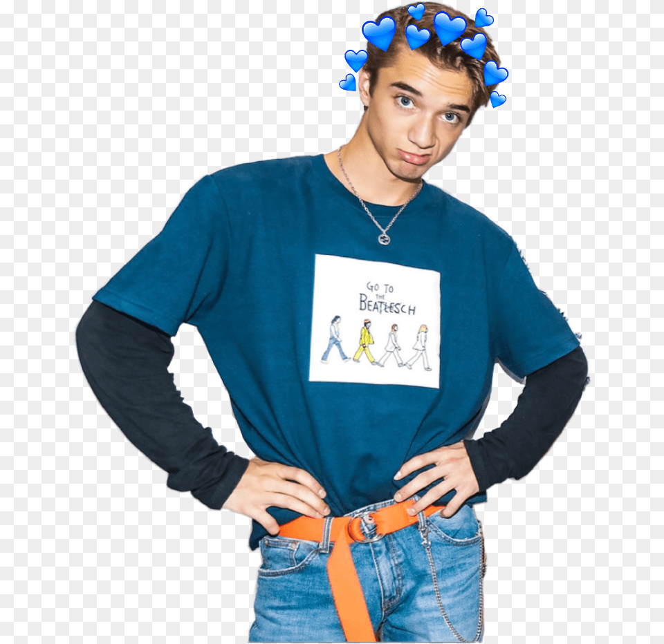 Daniel Seavey In Blue, Accessories, Sleeve, Pants, Long Sleeve Png Image