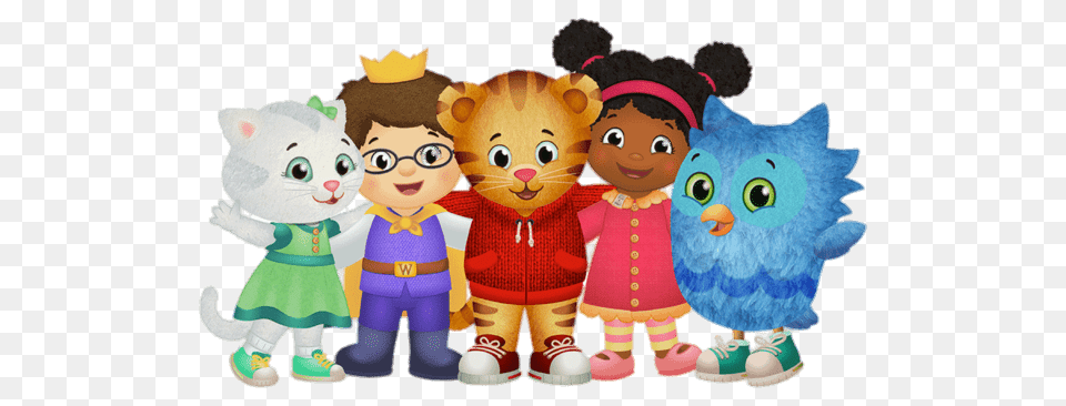 Daniel Tiger And His Friends, Baby, Person, Teddy Bear, Toy Free Png Download