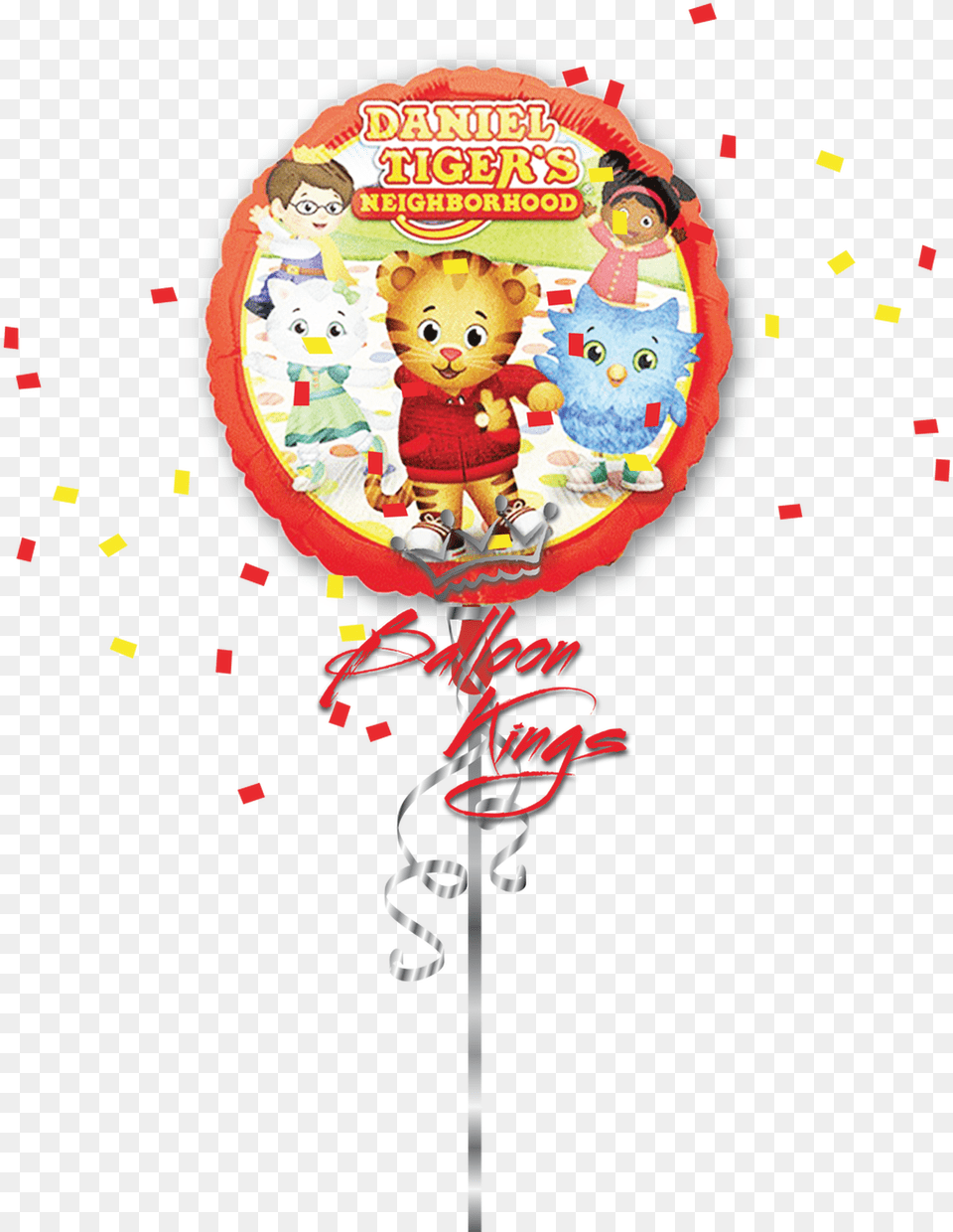 Daniel Tiger S Neighborhood Daniel Tiger Balloons, Food, Sweets, Candy, Toy Free Png