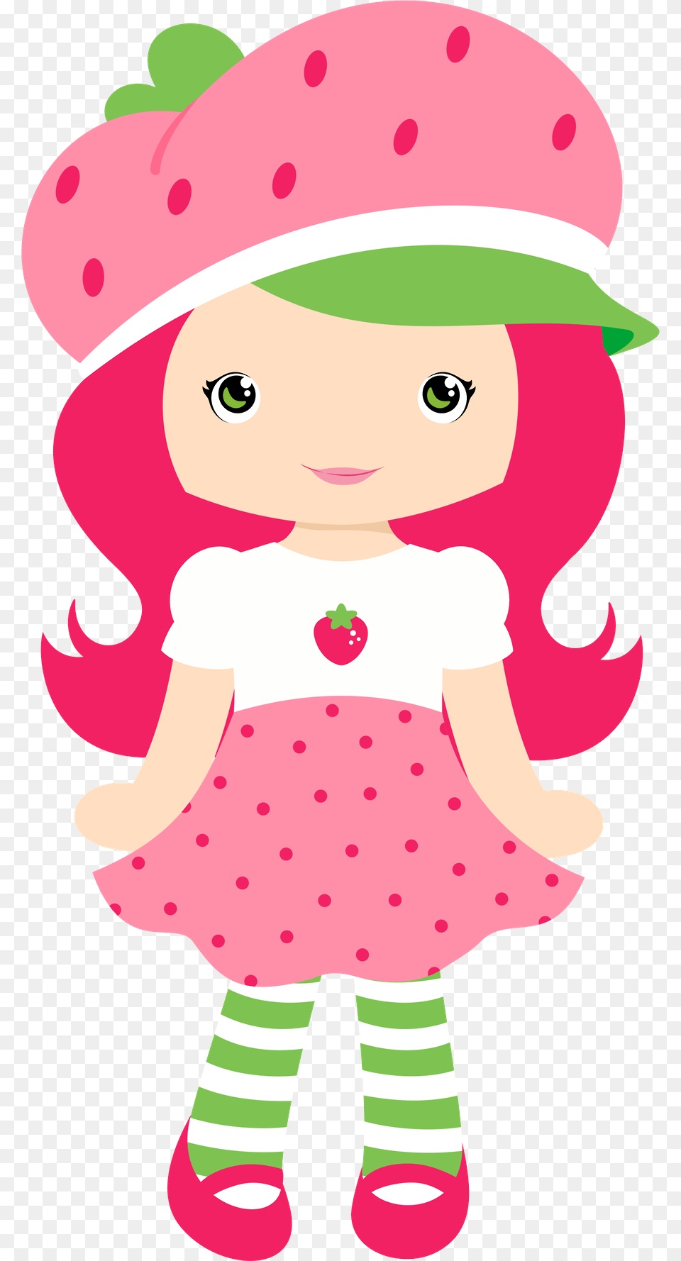 Danielle M Daniellemoraesfalcao Minus Strawberry Shortcake Clipart Minus, Baby, Person, Face, Head Png