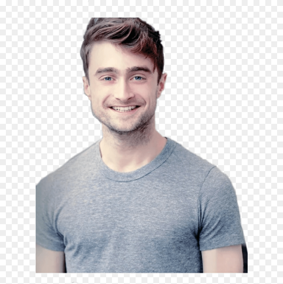 Danielradcliffe Daniel Radcliffe Harrypotter Harry Smile Handsome Daniel Radcliffe, Adult, Portrait, Photography, Person Png Image