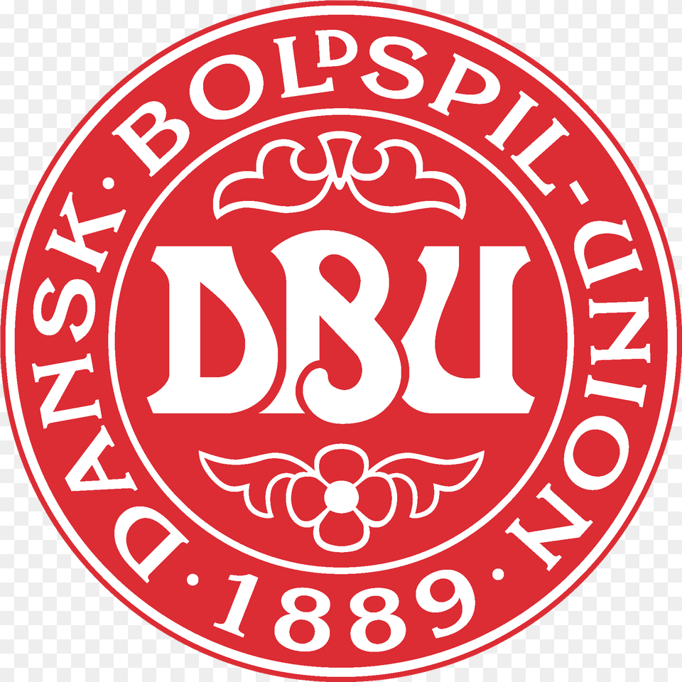 Danish Denmark Football Association U0026 National Team Logo Denmark Football Logo, Symbol, Text Free Transparent Png