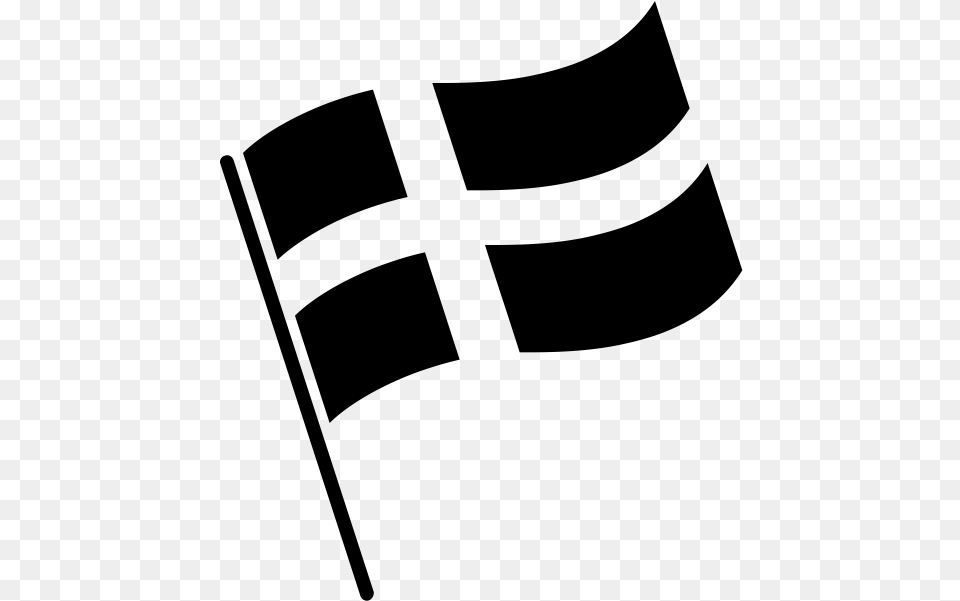Danish Flag Rubber Stamp Swedish Flag Black And White, Gray Png Image