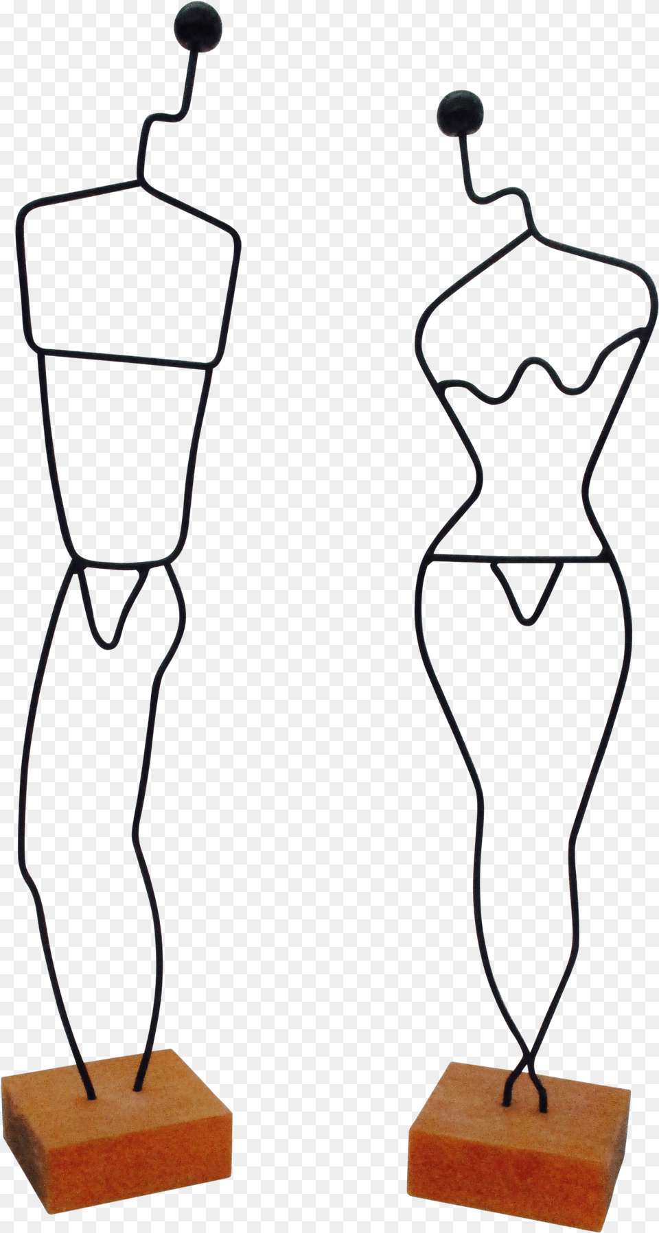 Danish Modern Wire Mannequin, Body Part, Person, Torso Png Image