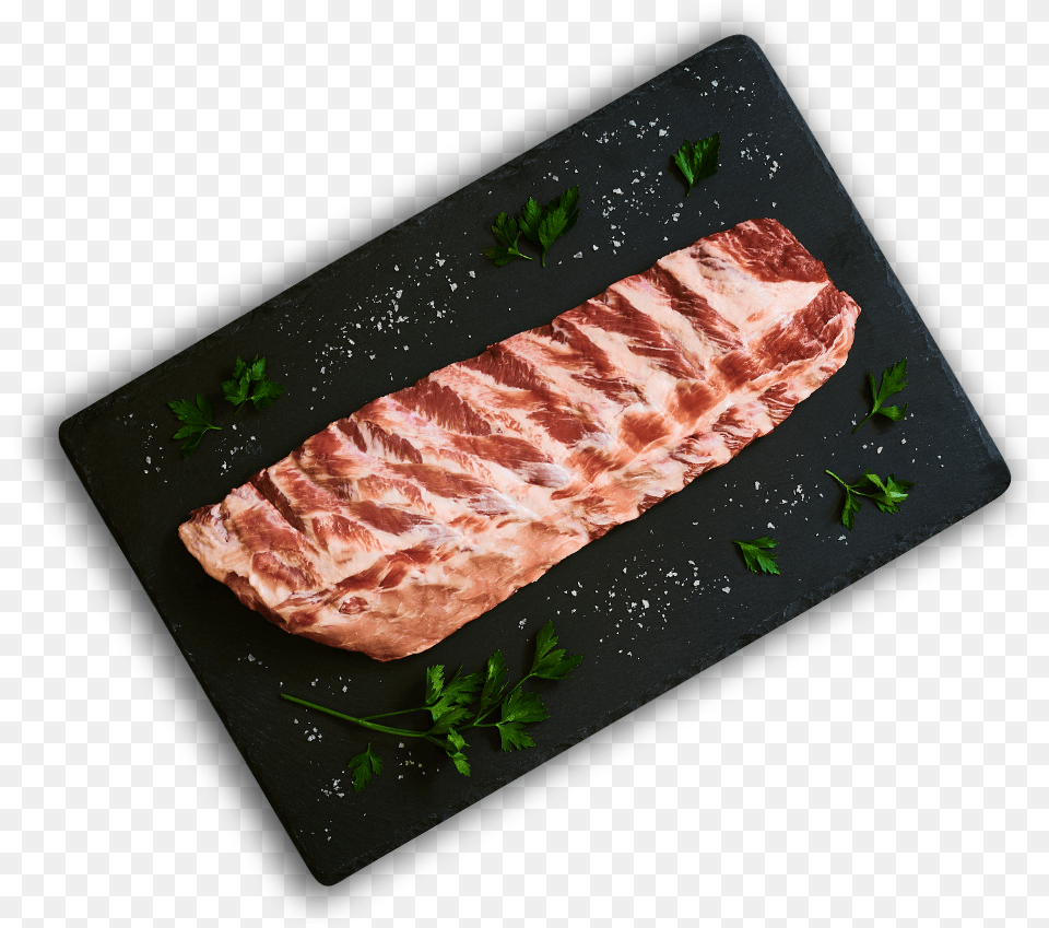 Danish Wide Back Ribs Rib Eye Steak, Food, Meat, Pork Free Transparent Png