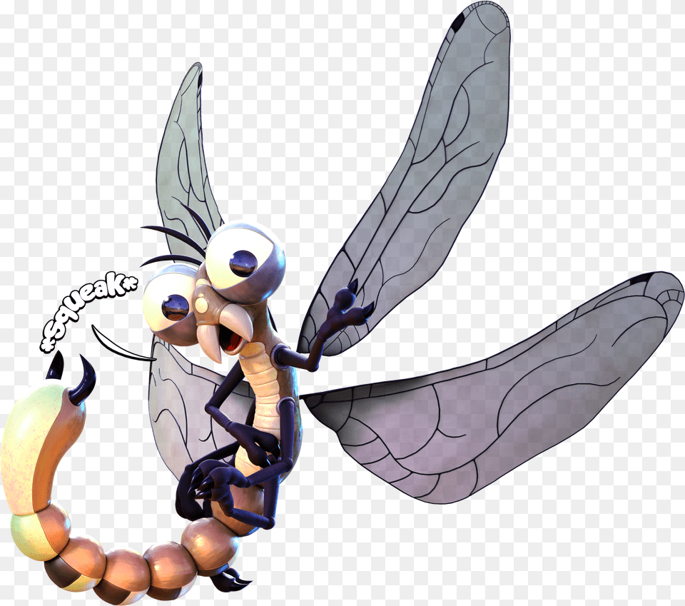 Danjim The Dragonfly In 3d Bought Digimon Dragonfly, Animal, Bee, Insect, Invertebrate Png Image