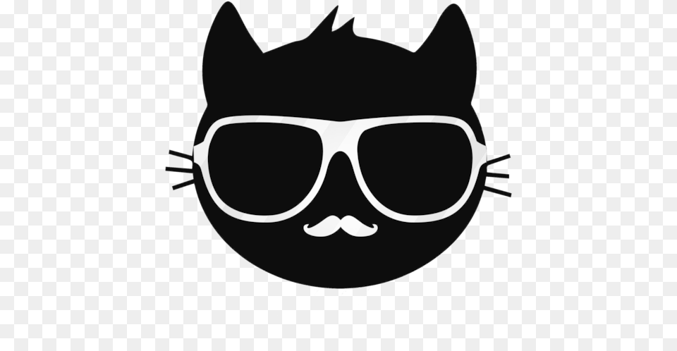 Dank Glasses Cat With Glasses Clipart, Accessories, Sunglasses, Fish, Animal Png Image