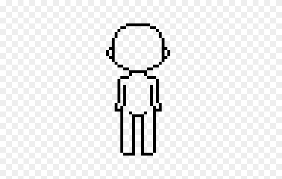 Dank Pixel Figure Pixel Art Maker, Gray Free Transparent Png