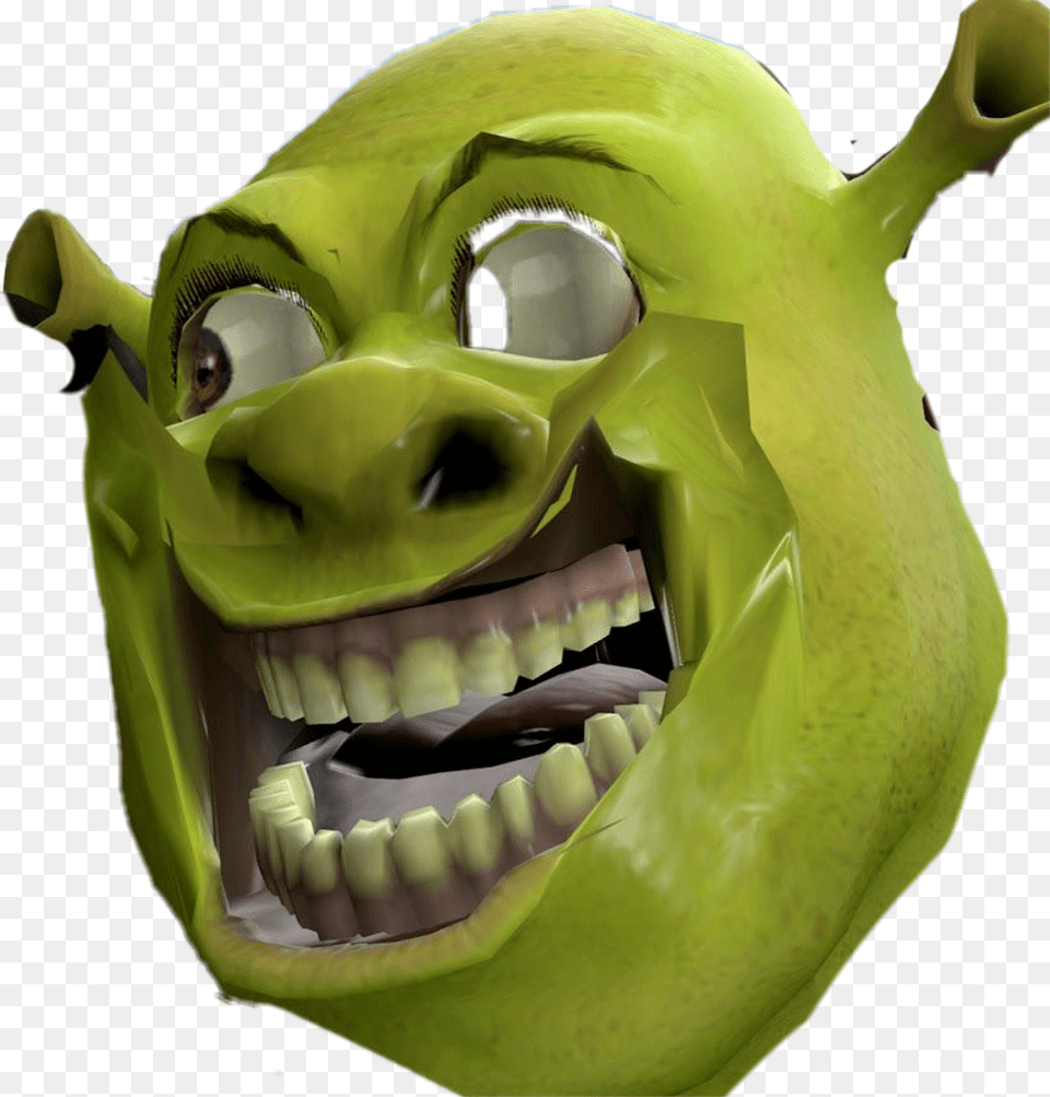 Dank Shrek Face, Person, Head Free Png