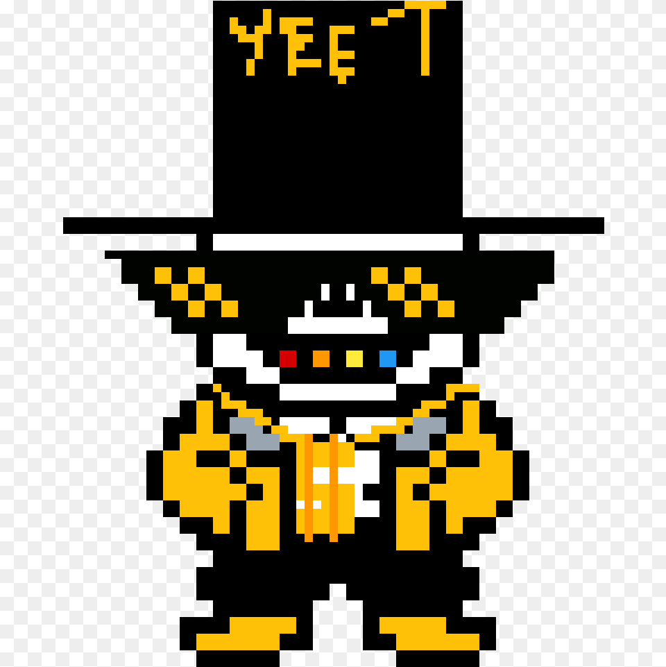 Dank Tale Bad Time Pixel Art Sans, Qr Code Free Transparent Png