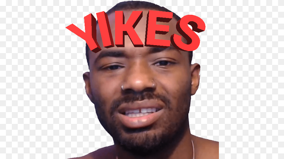 Dankquan New Yikes Emote For Adult, Face, Head, Person, Male Png