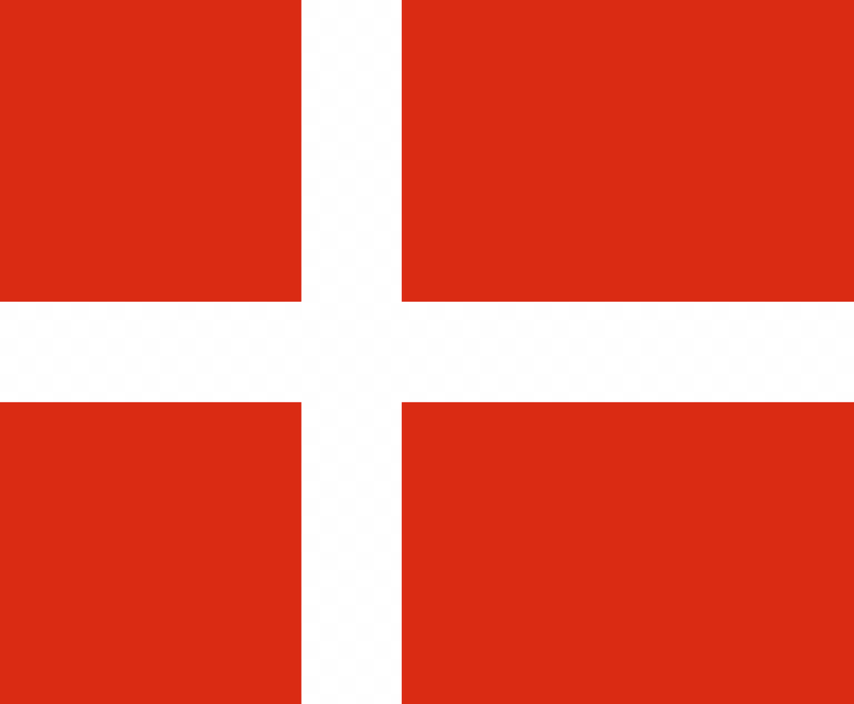 Dannebrog The Flag Of Denmark Clipart Free Png