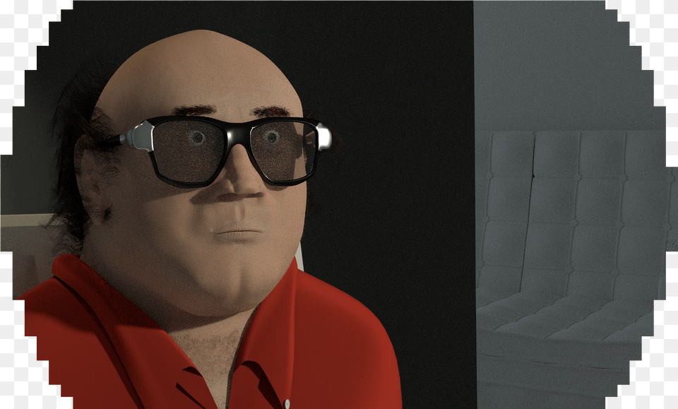 Danny Devito Blender Sonic Mania Eggman Gif, Accessories, Person, Man, Male Free Transparent Png