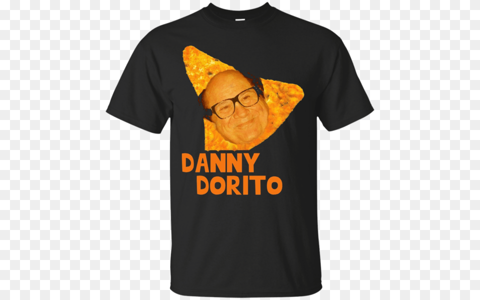 Danny Dorito Funny Danny Devito Parody T Shirt Lunar Tee, T-shirt, Clothing, Accessories, Glasses Free Png
