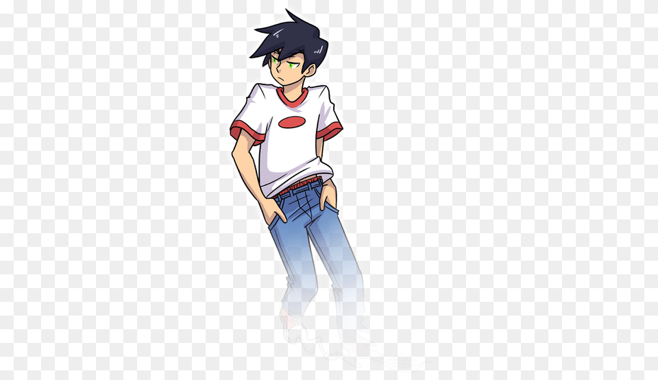 Danny Fenton Danny Phantom Fan Art Transparent, Book, Clothing, Comics, Pants Free Png Download