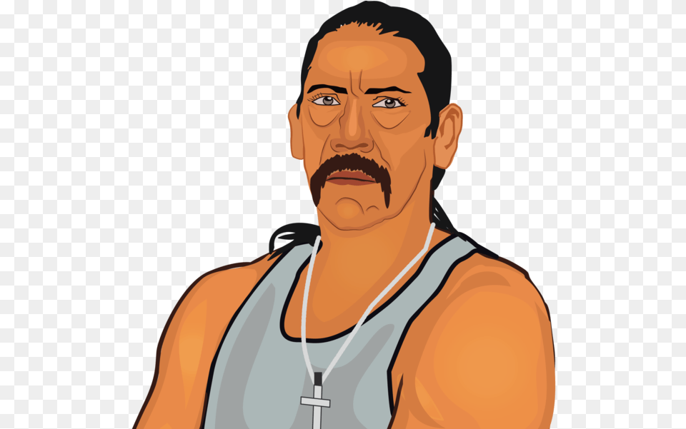 Danny Trejo, Adult, Face, Head, Male Free Png Download