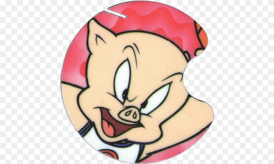 Danone Space Jam 06 Porky Pig Cartoon, Baby, Person Free Transparent Png