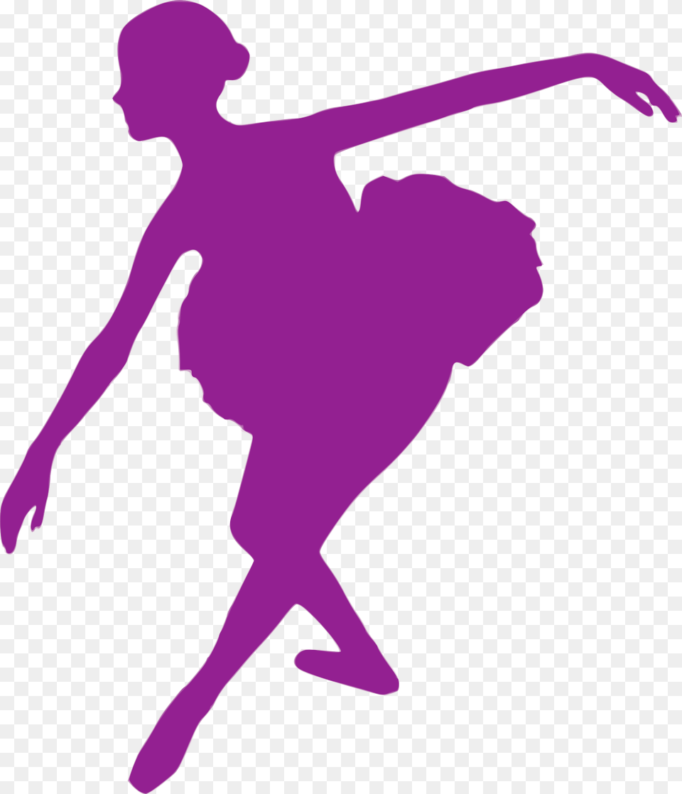 Danse Clipart Dinner Dance Purple Ballerina, Ballet, Dancing, Leisure Activities, Person Free Png Download