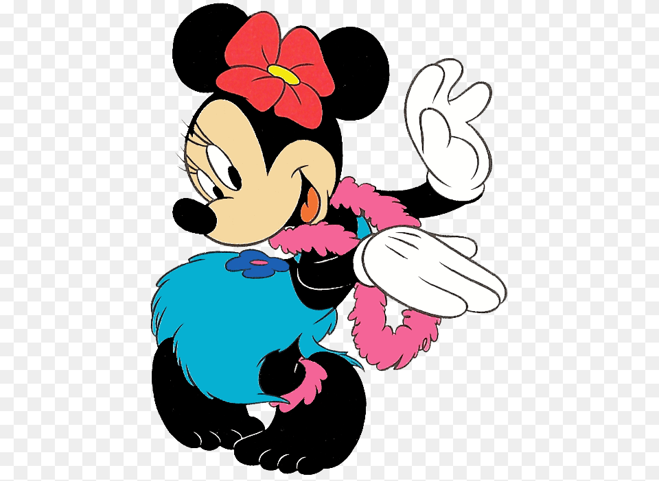 Danse Clipart Minnie Mouse, Book, Comics, Publication, Cartoon Png Image
