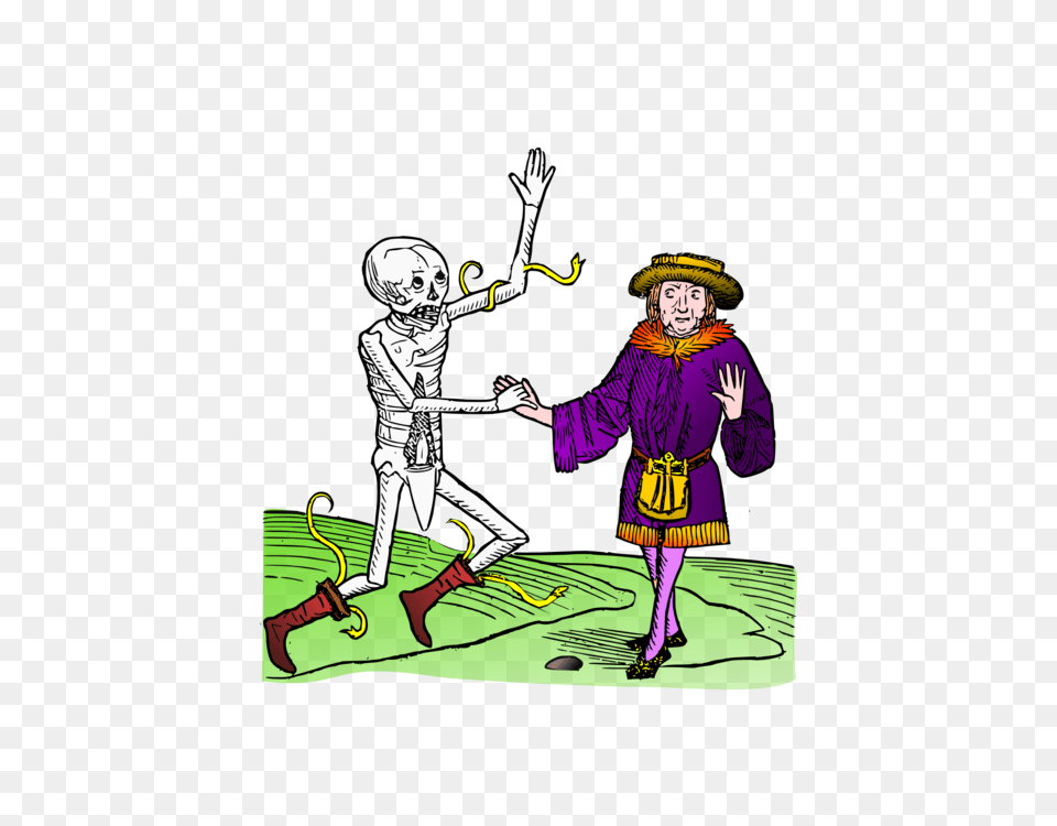 Danse Macabre Dance Death Art, Adult, Book, Comics, Female Free Png