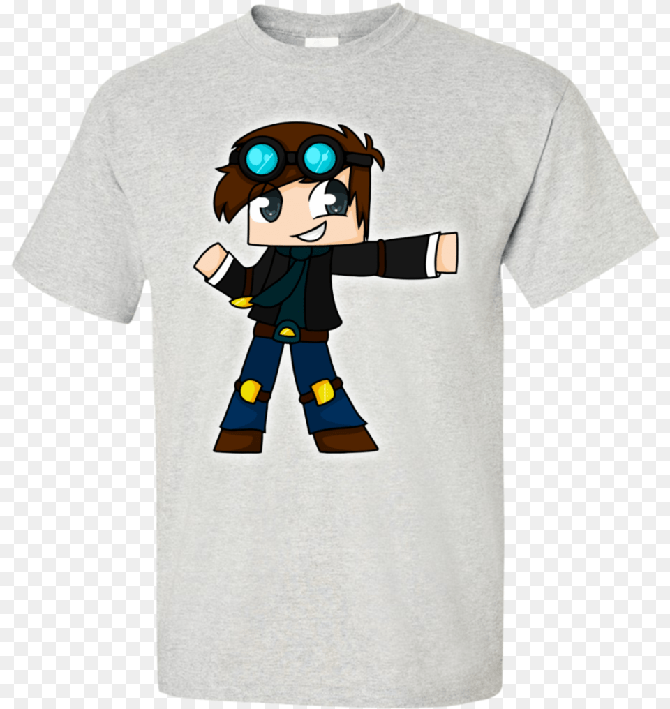 Dantdm The Diamond Minecart For Youtuber Gamer, Clothing, T-shirt, Baby, Person Free Png Download