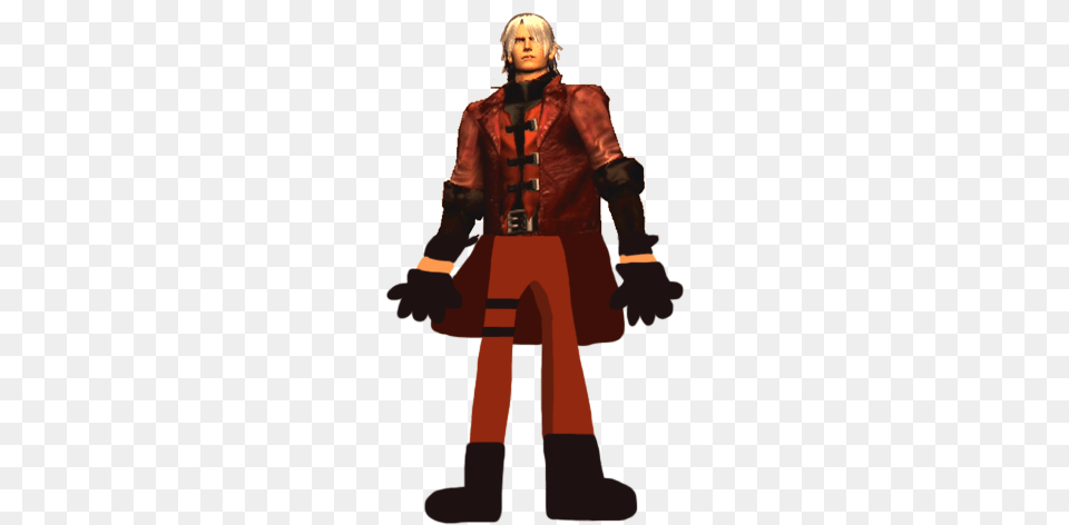 Dante Devil May Cry Ps2 Game, Clothing, Coat, Jacket, Adult Free Png