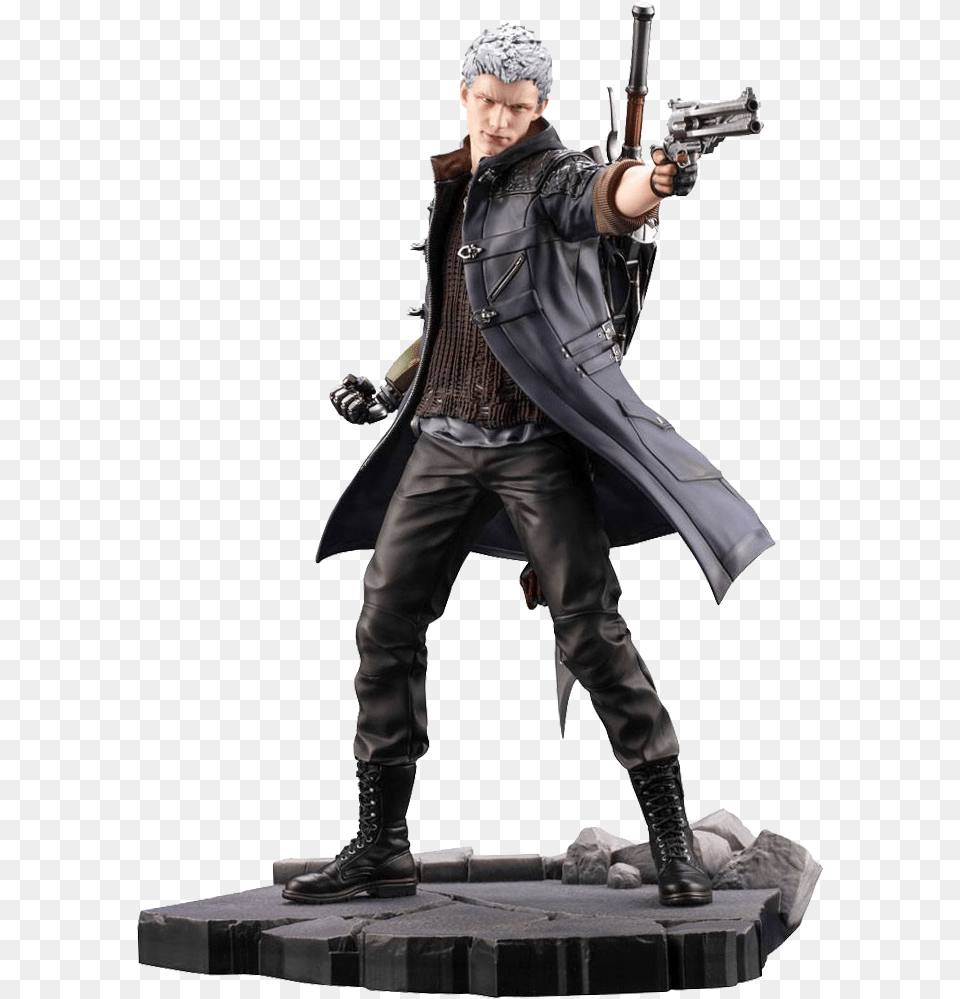 Dante Devil May Cry Statue, Adult, Male, Man, Person Free Png Download