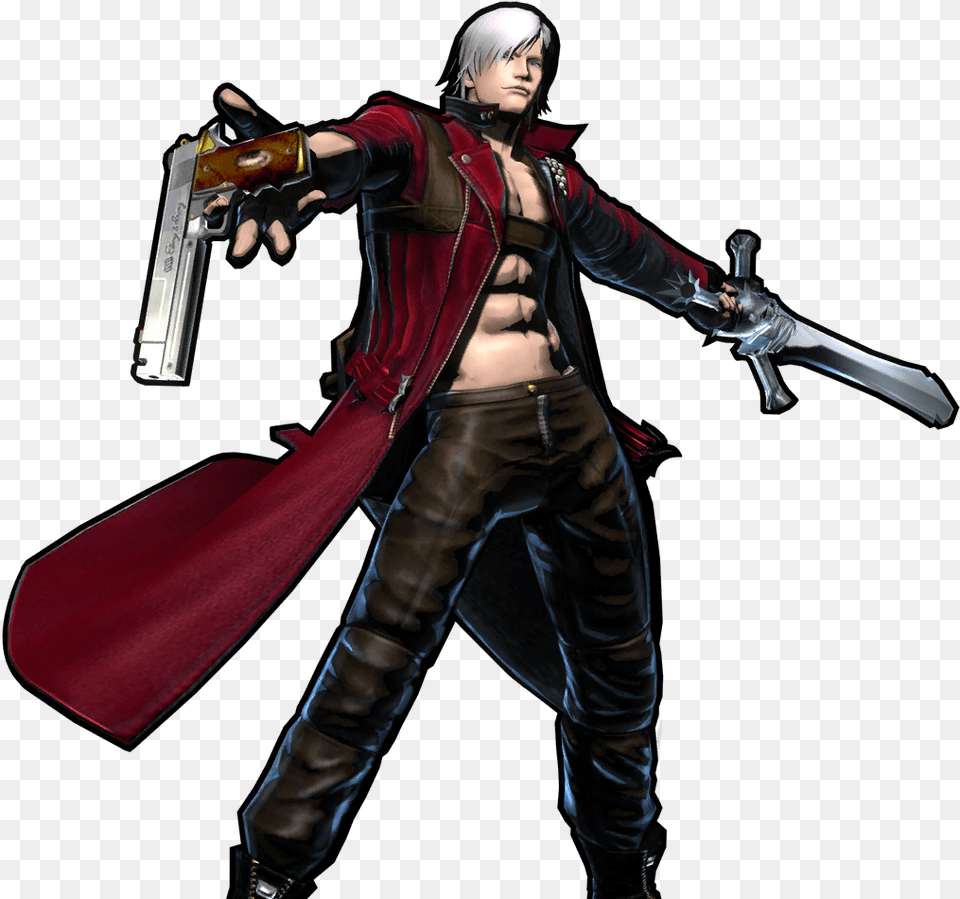 Dante Transparent Background Gun Dante Devil May Cry, Adult, Person, Woman, Female Free Png