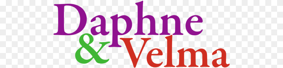 Daphne Velma Logo Daphne Amp Velma 2018, Alphabet, Ampersand, Symbol, Text Free Png